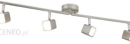 SEARCHLIGHT QUAD LED LAMPA SUFITOWA (SPOT) 4-PUNKTOWA SATYNOWE SREBRO (4234SS) 4234SS
