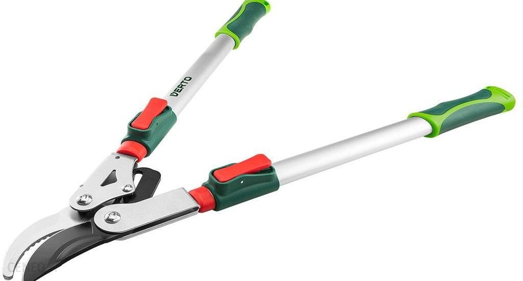 Sekator Do Gałęzi Teleskopowy 670Mm Średnica Cięcia 45 Uchwyty Aluminiowe Verto