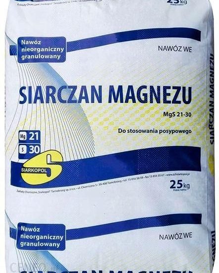 Siarczan Magnezu Pod Borówki Nawóz Granulowany