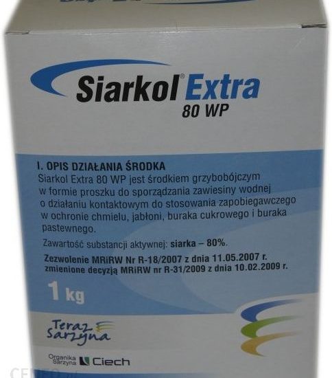 Siarkol Extra 80 WP 1kg