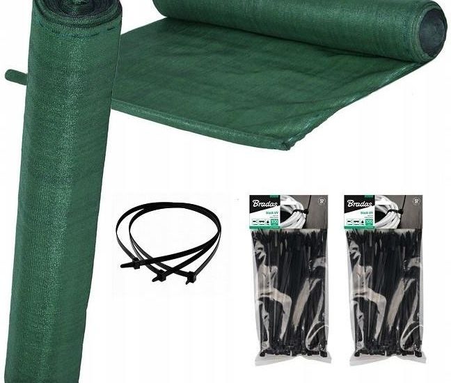 Siatka Cieniująca 60% Dzianina 1,5X25M Uv