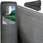 Siatka Cieniująca Maskująca 180G 1,5X50m Szara