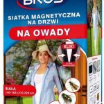 Siatka Magnetyczna Na Drzwi Na Owady 140-160×210-220cm Bros