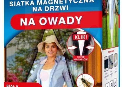 Siatka Magnetyczna Na Drzwi Na Owady 140-160×210-220cm Bros