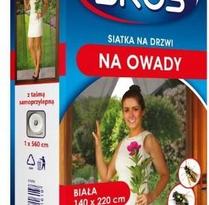 Siatka Na Drzwi Na Owady 140X220 Biała