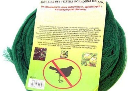 Siatka ochronna przeciw ptakom 4x5m