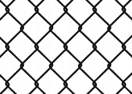 Siatka Ogrodzeniowa 3,2mm /1,00M 6X6cm Pcv Czarna