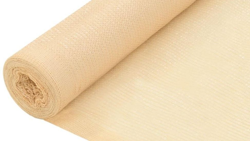 Siatka Osłaniająca Hdpe 1,5X50m Beżowa