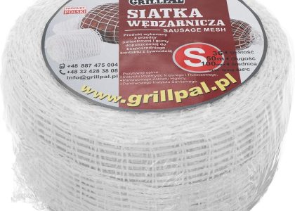 Siatka wędliniarska biała 50m rozmiar S 100/36 Grillpal