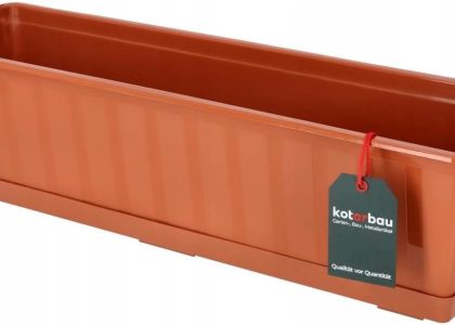 Skrzynka Balkonowa 60cm Donica Doniczka Na Taras Balkon