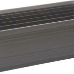 Skrzynka Balkonowa Bona 40X17.5cm Plastikowa Antracyt Lamela