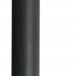 Słupek Ogrodowy Pino Regulowany Czarny Mat 1X10W Gu10 44cm