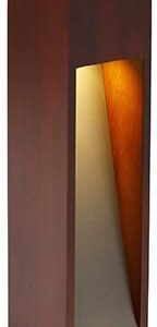 Słupek Zewnętrzny Brązowy 40cm Ip44 Carly