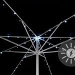 Solarny migający łańcuch dla oświetlenia parasola