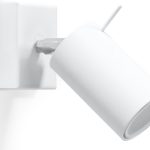 Lampa Sollux Cruzio 1 Nowoczesna Lampa Ścienna Kinkiet Biały