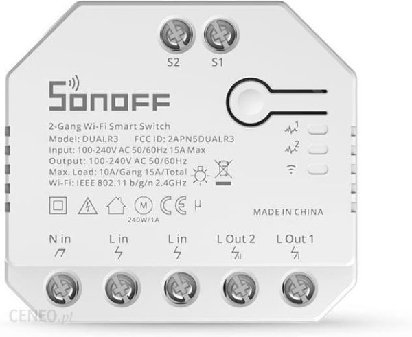 Sonoff Dual R3 Wifi