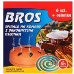Spirale.Na Komary Z Dekoracyjną Osłoną 6Szt.
