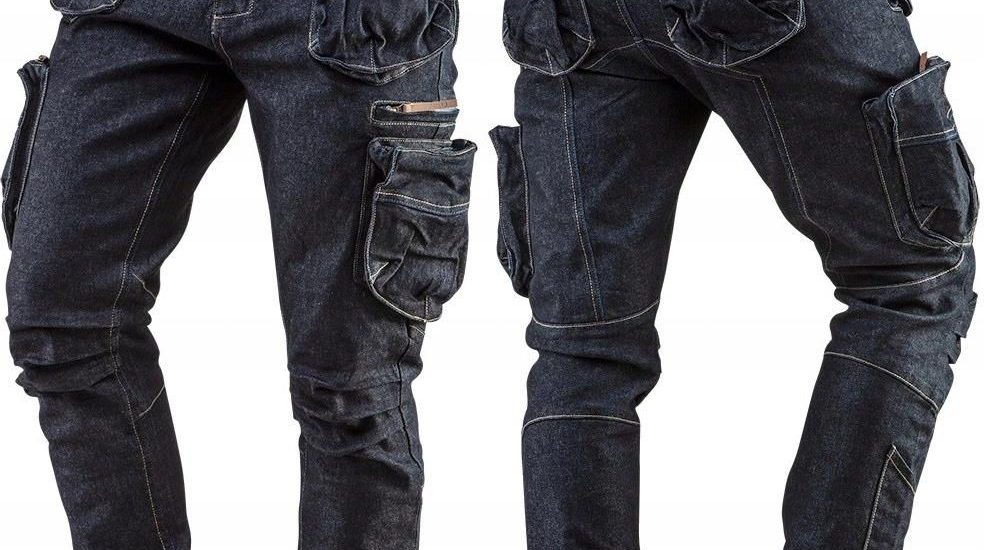 Spodnie Robocze Neo Jeans Stretch 5 Kieszeni Xs