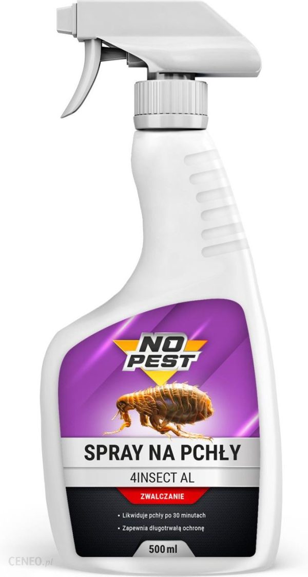 Środek Na Pchły W Domu Preparat No Pest Spray 500Ml.