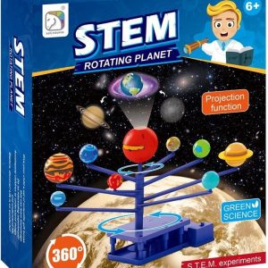 Stem Układ Słoneczny Obrotowy Z Projektorem Solar Sytem (E0173)