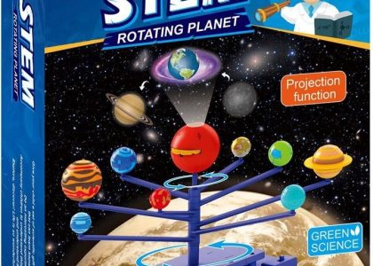 Stem Układ Słoneczny Obrotowy Z Projektorem Solar Sytem (E0173)