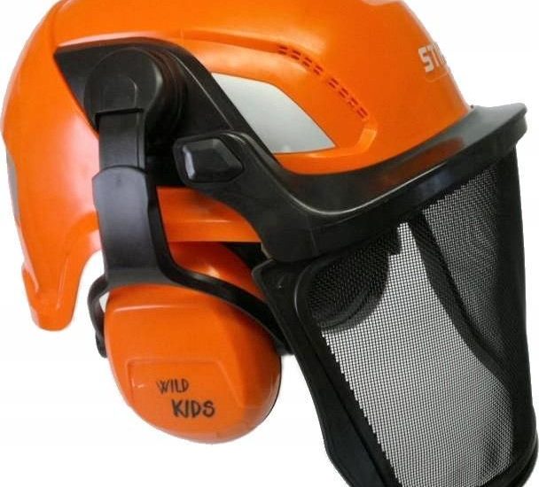 Stihl Hełm Zabawkowy Kask Ochronny Zabawka Dla Dziecka – Zabawka