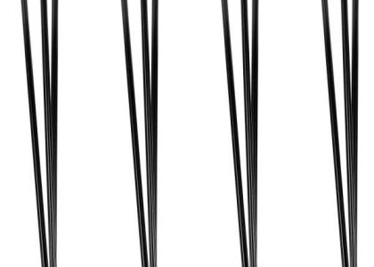 Stilista Emaga Noga Meblowa Z 3 Drążków 60 Cm Czarna 441896