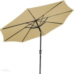 Stilista Parasol Market Ø 3 M 180 G/M2 Beż + Pokrowiec