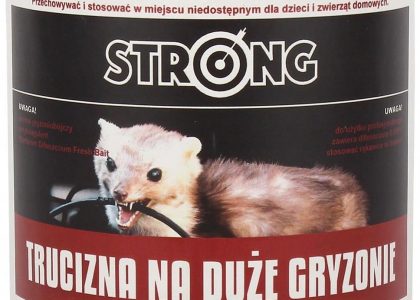 Strong Trucizna na Duże Gryzonie Kuny trutka 20szt