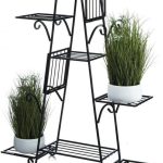 Stylowy Stojak Metalowy Kwietnik 115 Cm