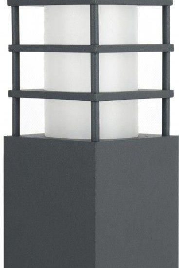 Su-Ma Lampa Stojąca Zewnętrzna E27 Ciemny Popiel Ip54 Rado Ii 3 Dg
