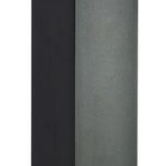 SU-MA Lampa zewnętrzna stojąca Inox Kwadratowa Black SS802-650 BL