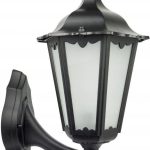Su-Ma Lampy Ogrodowe Polski Producent Suma Czarna Lampa Ogrodowa Elewacyjna Kinkiet Retro