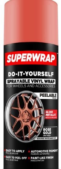 SUPERWRAP , Rose Gold , Folia vinylowa w płynie