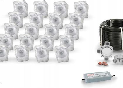 Świecąca Kostka Brukowa Led Creativ 6X7X8 Bz 20X