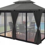 Swing&Harmonie Pawilon ogrodowy MINZO antracyt 3x4m (8004413)