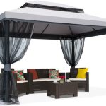 Szary Pawilon Ogrodowy Z Moskitierą Walencja 3X4 M Garden Point