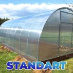 Szklarnia Afrodyta Standart Profil 40x20mm 3×12 m, poliwęglan 6 mm