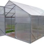 Szklarnia Ogrodowa DOMEK 2,5×10 m profile 25 × 25 POLIWĘGLAN 4 mm