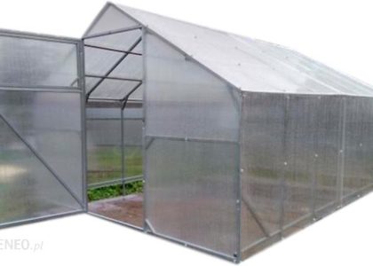 Szklarnia Ogrodowa DOMEK 2,5×10 m profile 25 × 25 POLIWĘGLAN 4 mm