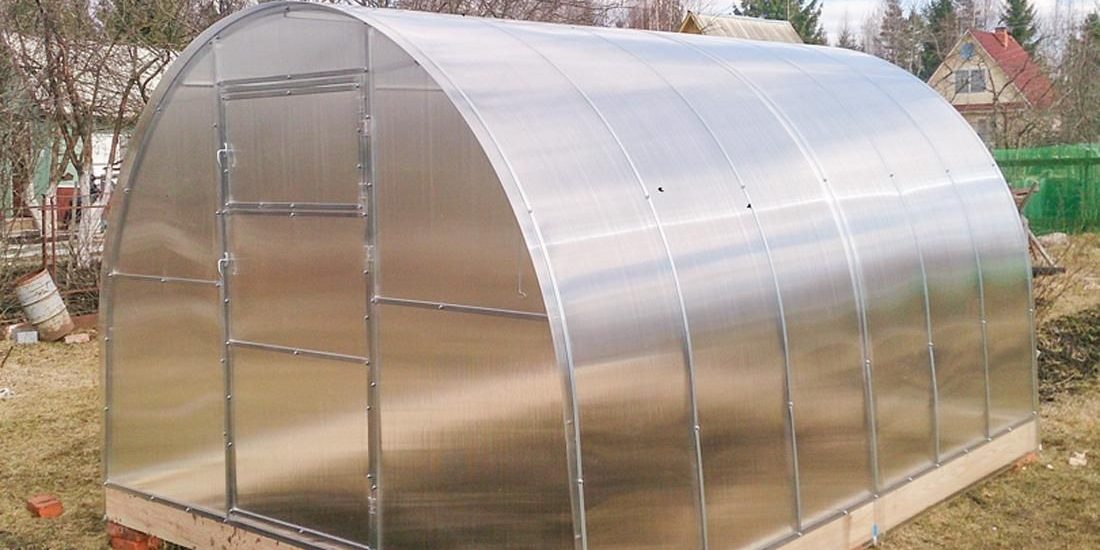 Szklarnia poliwęglan 2,4×8 m ogrodowa PROFIL 20x20mm