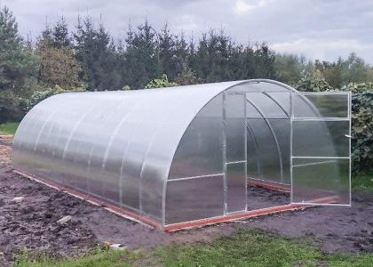 Szklarnia poliwęglan 3,5×4 m ogrodowa PROFIL 40x20mm