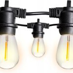 Sznur Świetlny 15m 15 E27 Filament Wodoszczelne