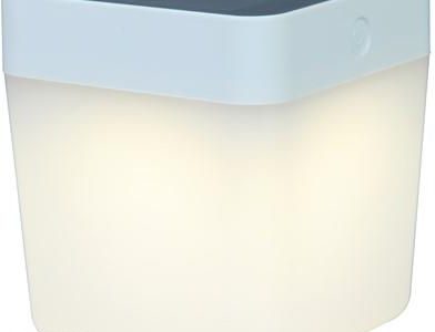 Table Cube 6908001331 Lampa Stołowa Ogorodowa Lutec Solarna