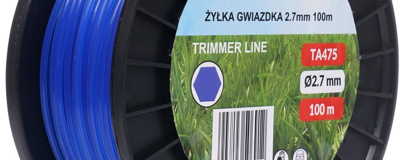 Tagred Żyłka Tnąca Do Kosy Spalinowej Podkaszarki Gwiazdka 2,7mm x 100m TA475