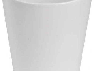 Tajemniczy Ogród Osłonka Ceramiczna Selma Biała,15,5cm