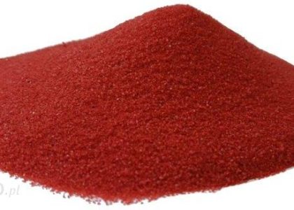 Tajemniczy Ogród Piasek Dekoracyjny Czerwony 500G (3312873)