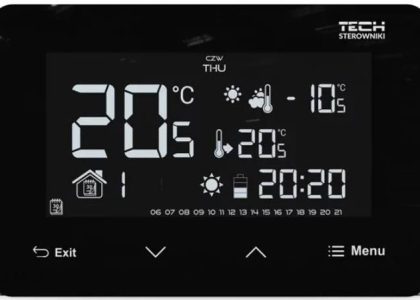 TECH REGULATOR POKOJOWY ST-293 V3 CZARNY