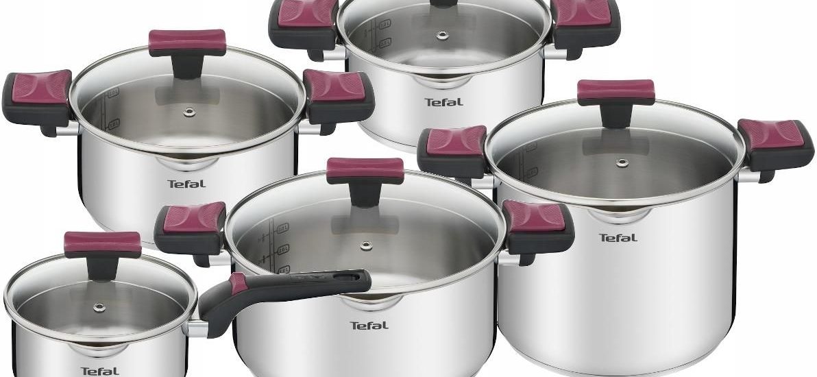 Tefal Cook&clip Inox 10 G723SA74