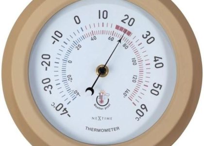 Termometr Ogrodowy 4302 Br Lily
